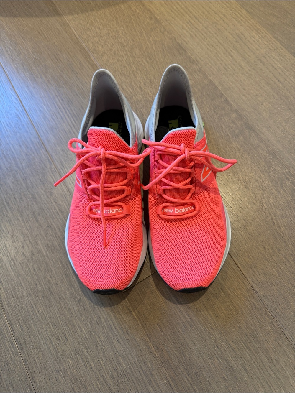 New Balance Women's Neon Coral Athletic Sneakers